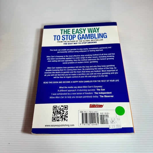 The Easy Way To Stop Gambling - Allen Carr