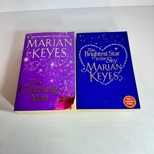 Marian Keyes Book Bundle x 2 Books : The Brightest Star in the Sky & The Charming Man (803)