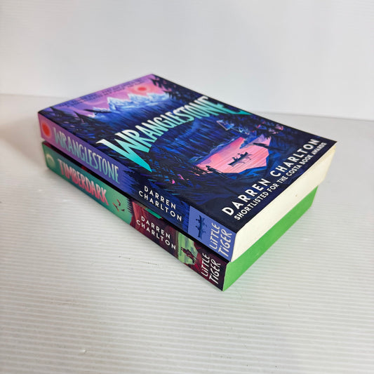 Darren Charlton Book Bundle x 2 Wranglestone & Timberdark (Timberdark signed by Author)