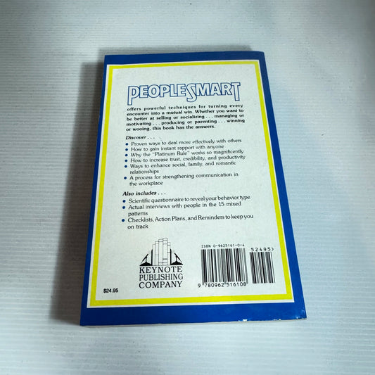 PeopleSmart - Tony Alessandra, Michael O'Conner, Janice VanDyke