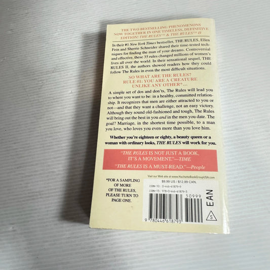 All The Rules : Time-Tested Secrets for Capturing the Heart of Mr Right - Ellen Fein & Sherrie Schneider