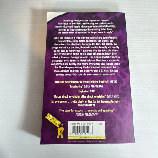 Hotel Babylon - Imogen Edwards-Jones & Anonymous