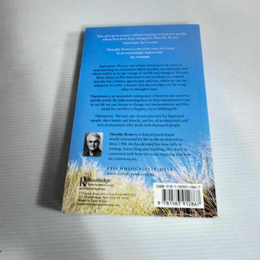 Depression: The Way Out Of Your Prison - Dorothy Rowe