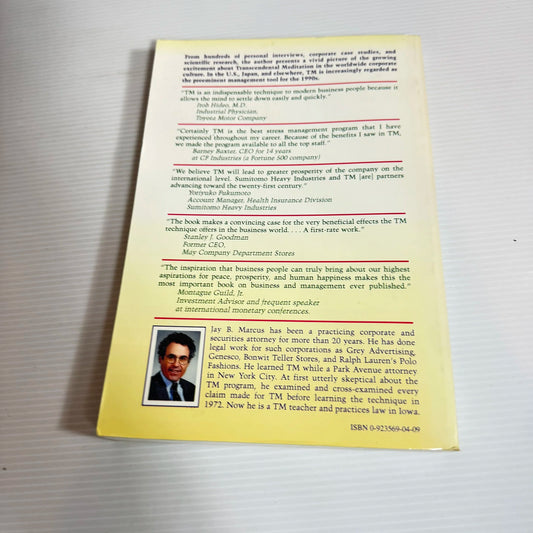 Success From Within : Discovering the Inner State that Creates Personal Fulfilment and Business Success - Jay B. Marcus