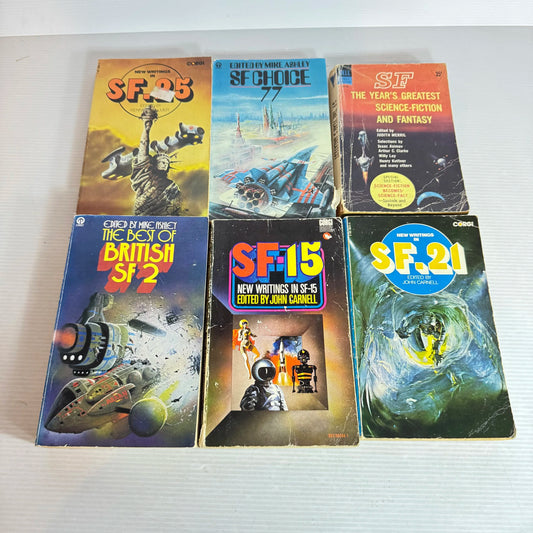 Science Fiction Book Bundle x 6 Books Mixed Authors(2046)