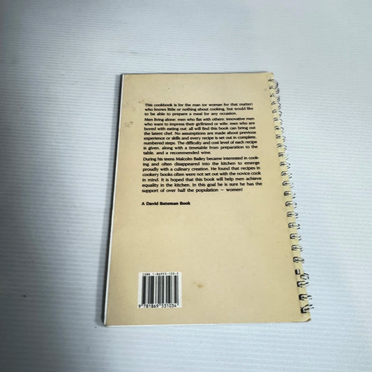 His Turn : Cooking for New Zealand Men - Malcolm Bailey (Vintage 1992)