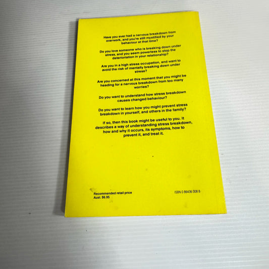 Understanding Stress Breakdown - William Wilkie