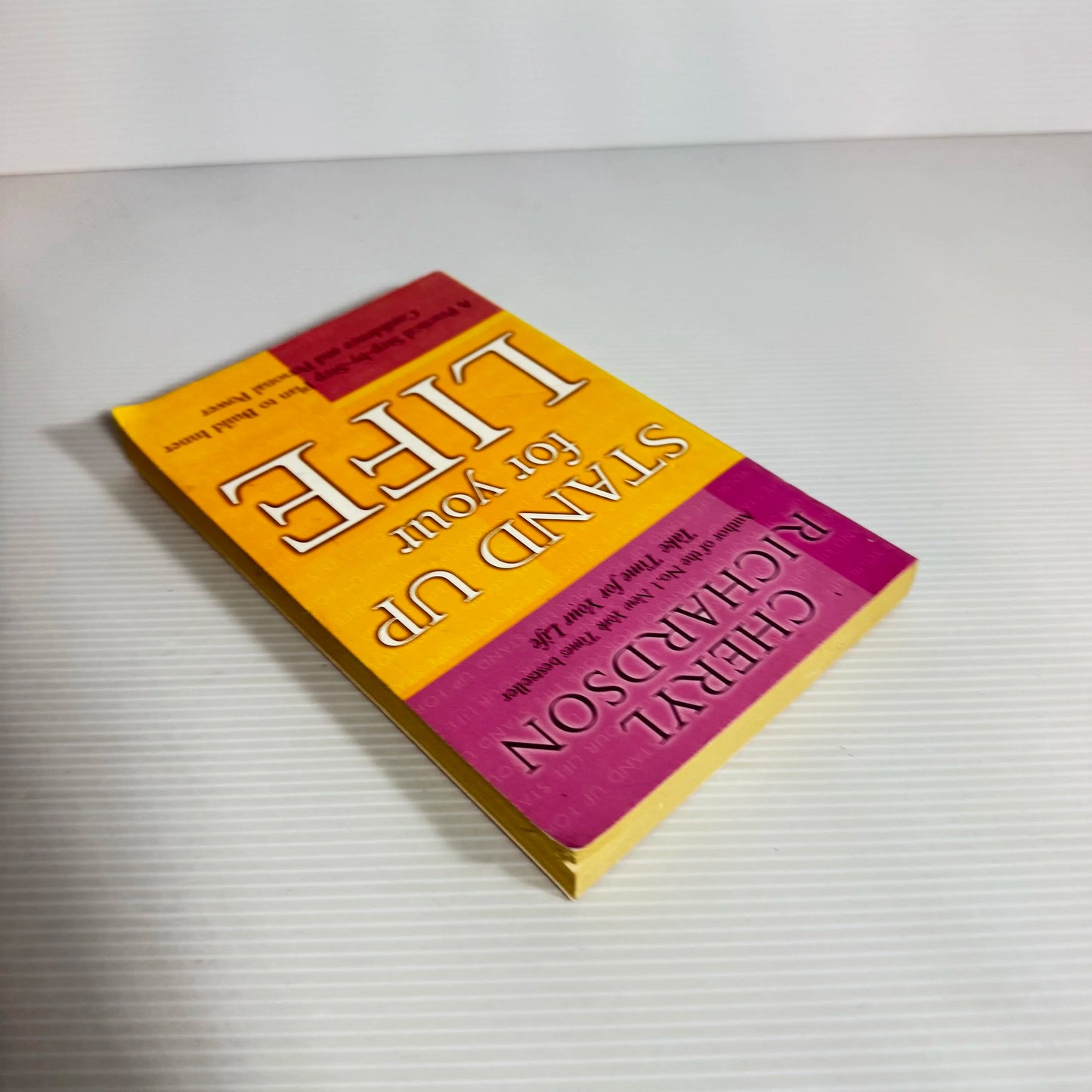 Stand Up For Your Life : A Practical Step-by-Step Plan to Build Inner Confidence and Personal Power - Cheryl Richardson