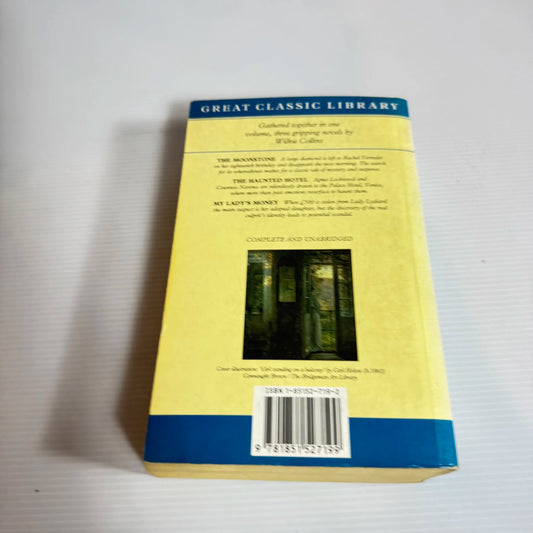 Wilkie Collins : 3 Books in 1 : The Moonstone, The Haunted Hotel, My Lady (Vintage 1994)