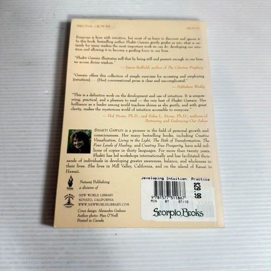 Developing Intuition: Practical Guidance For Daily Life - Shakti Gawain