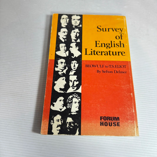 Survey Of English Literature - Sefton Delmer (Vintage 1968)
