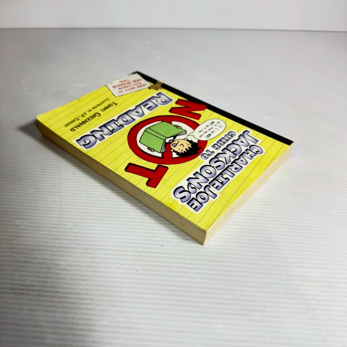 Charlie Joe Jackson's Guide To Not Reading - Tommy Greenwald