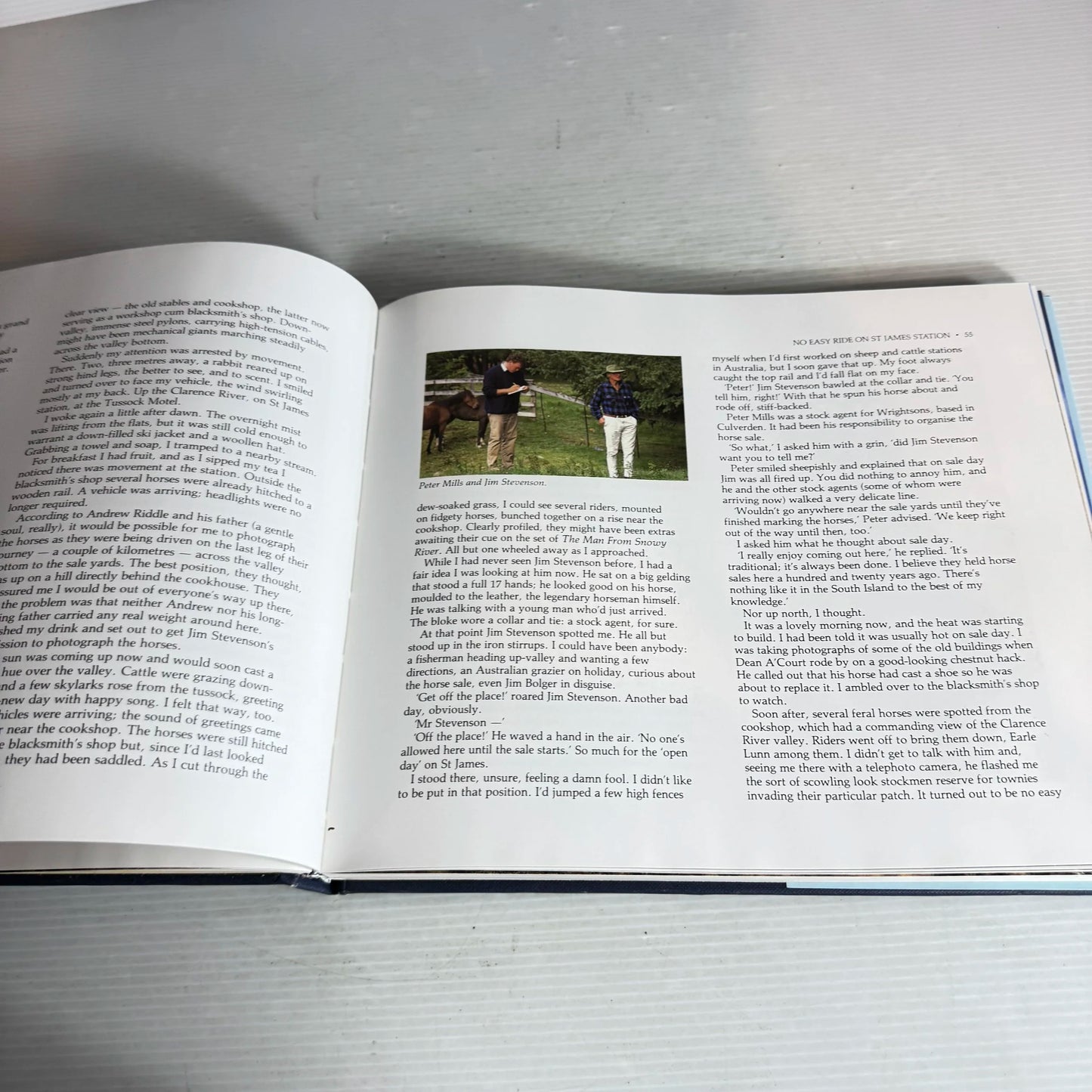 Station Country : Back-Country Life in New Zealand - Philip Holden