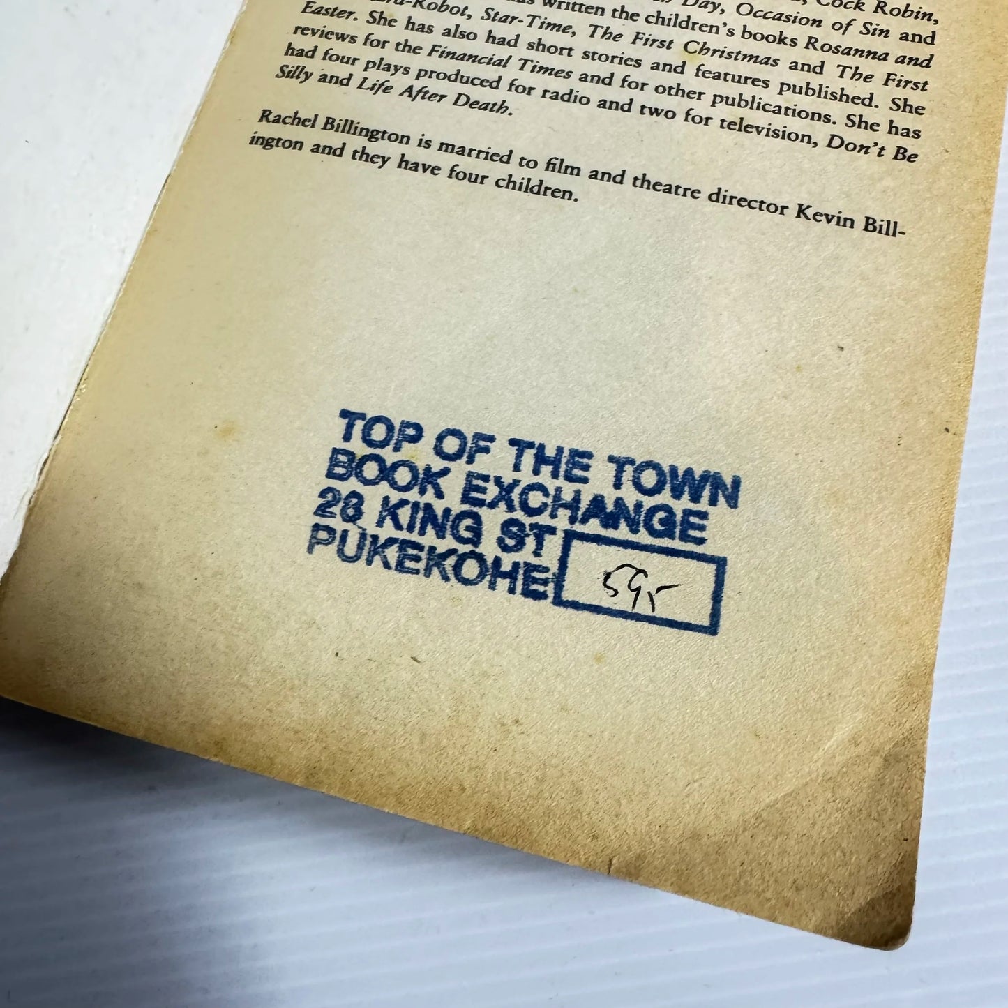 A Women's Age - Rachel Billington (Vintage 1990)