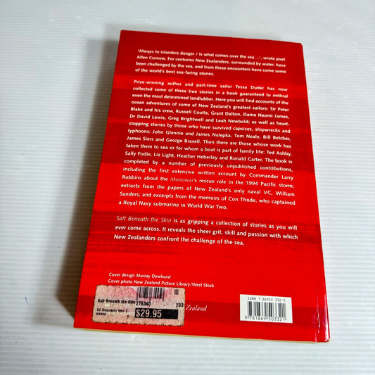Salt Beneath The Skin - Tessa Duder