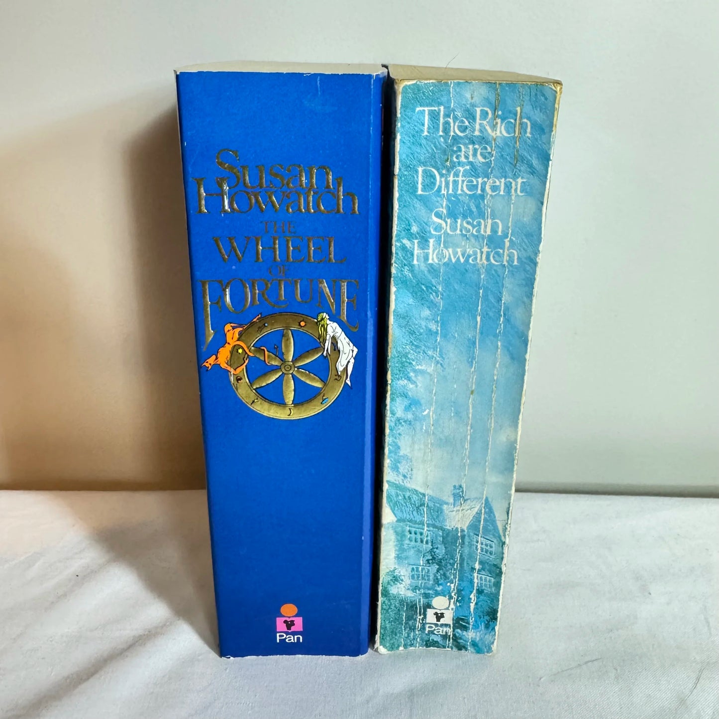 Susan Howatch - Book Bundle x 2 The Wheel of Fortune & The Rich Are Different
