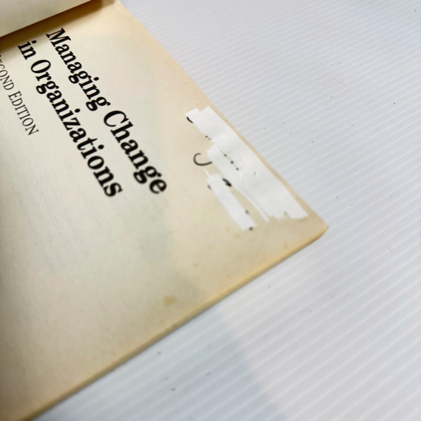 Managing Change In Organizations - Colin Carnall