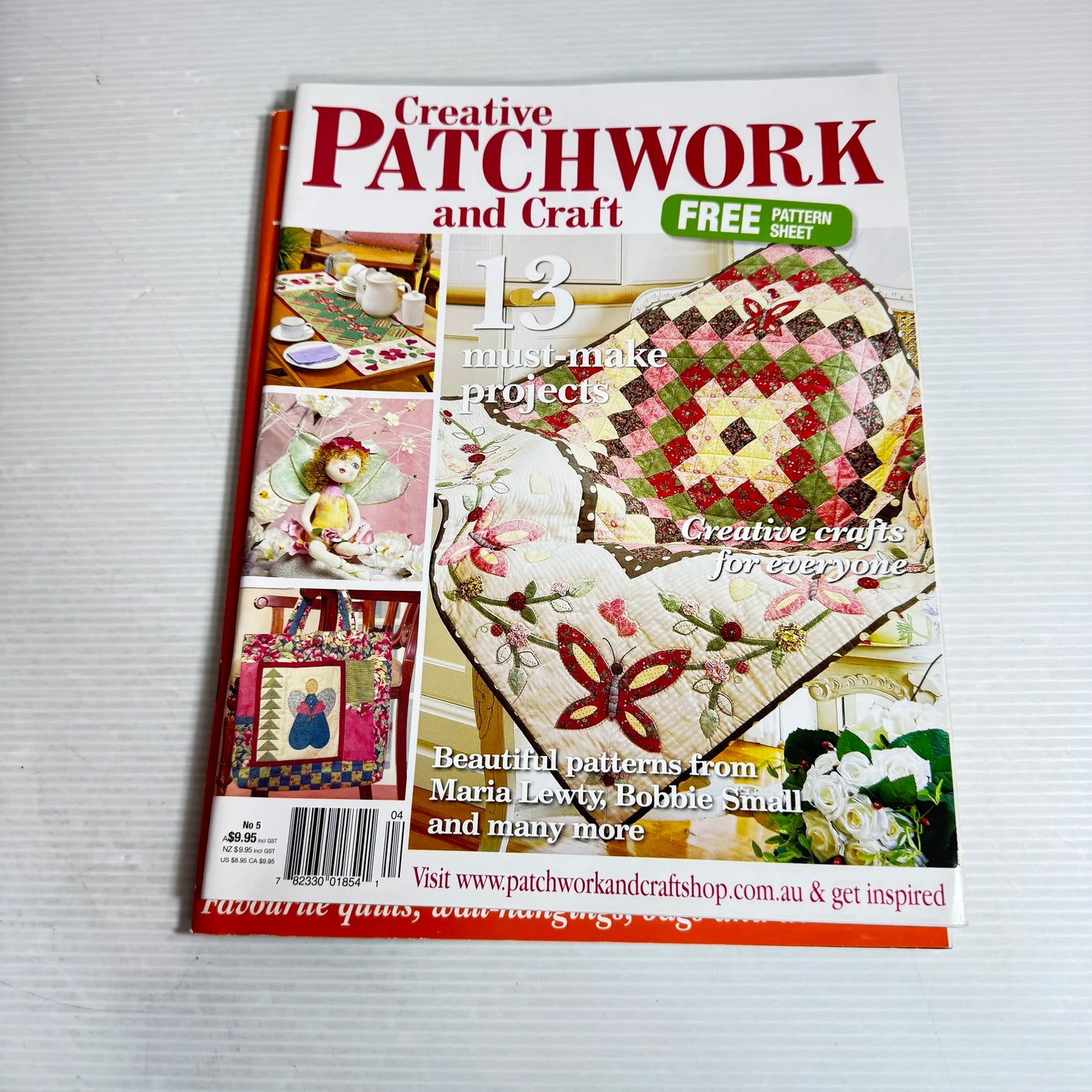 Assorted Patchwork Magazine Bundle x5