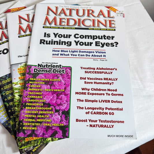 The New Zealand Journal of Natural Medicine Issues 31-34