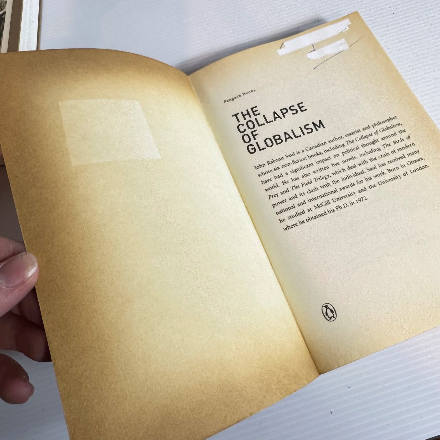 The Collapse of Globalism - John Ralston Saul