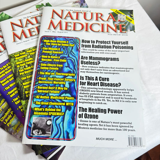The New Zealand Journal of Natural Medicine Issues 1-4