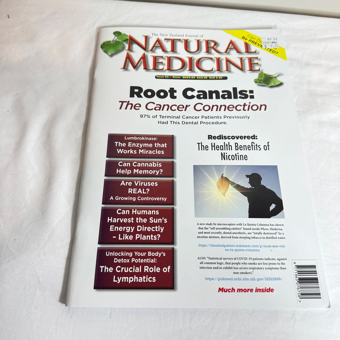 The New Zealand Journal of Natural Medicine Issues 52 & 53