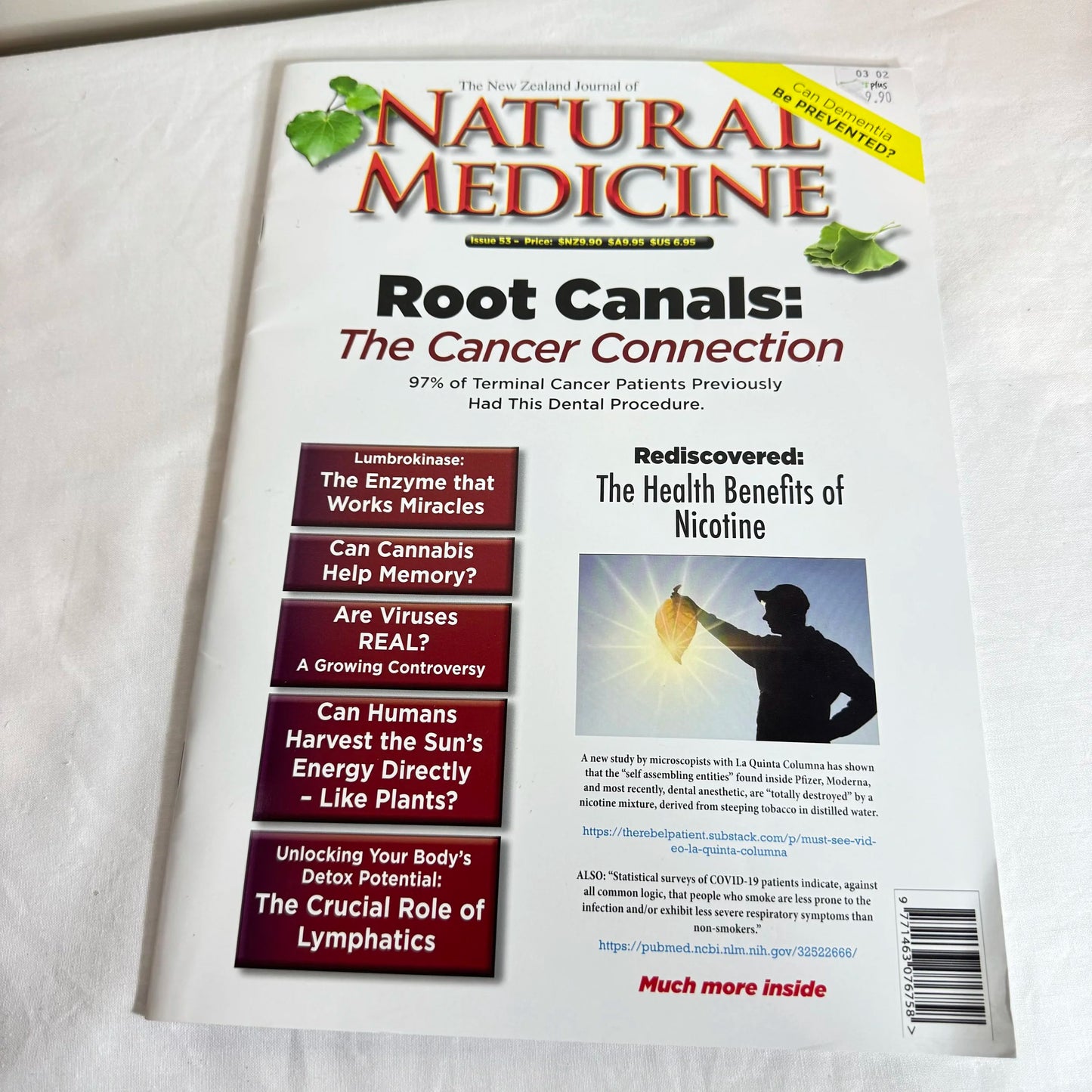 The New Zealand Journal of Natural Medicine Issues 38 & 53