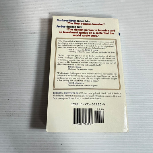 The Warren Buffett Way : Investment Strategies of the World's Greatest Investor - Robert G. Hagstrom, Jr.