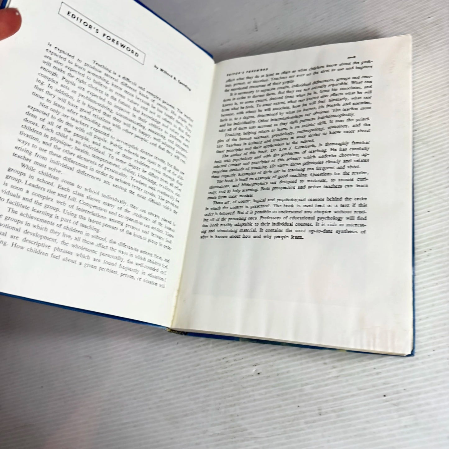 Educational Psychology First Edition - Harcourt, Brace and Company (Vintage 1954)