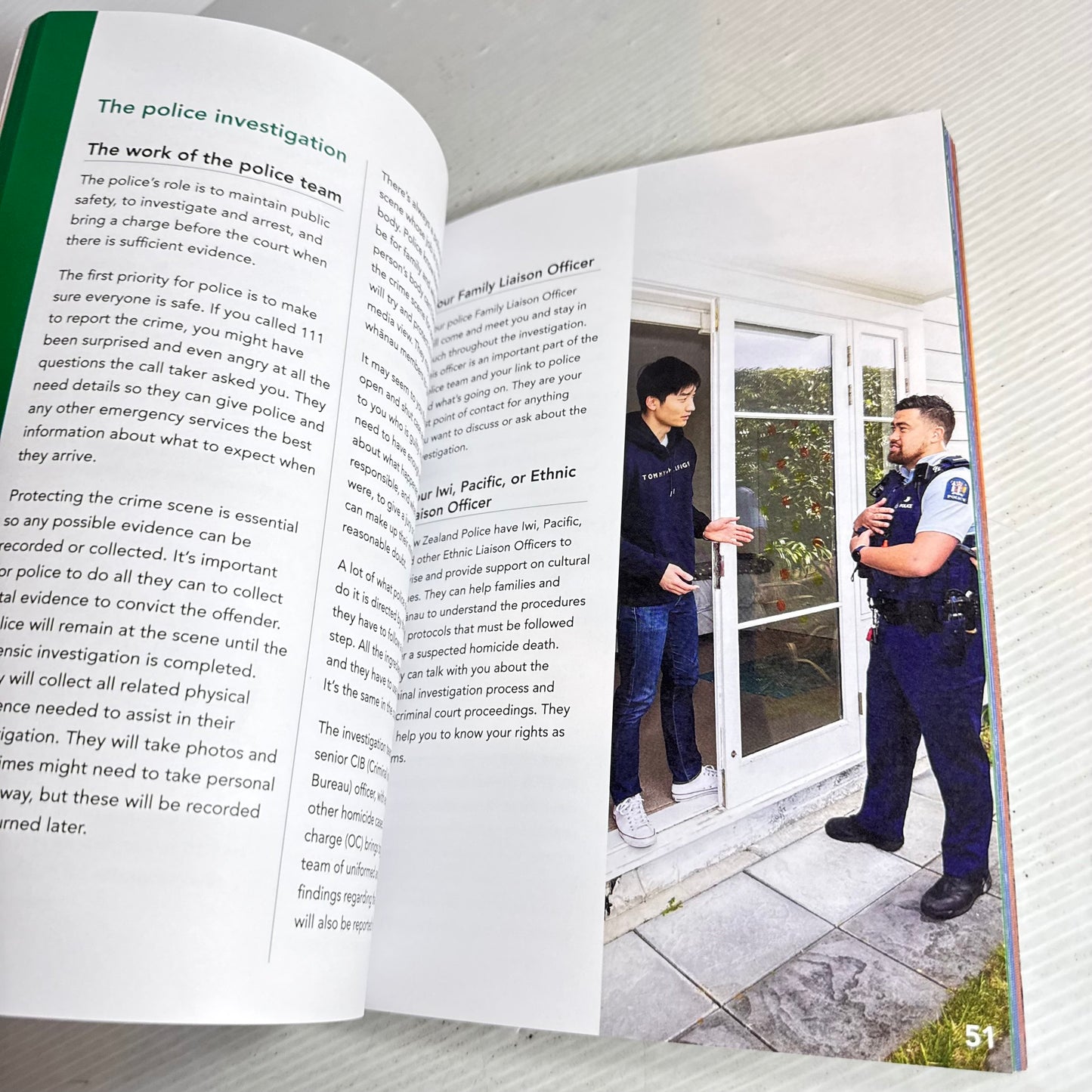 With You on Your Journey : Support and Information for Family and Whanau Bereaved by Homicide - Victim Support