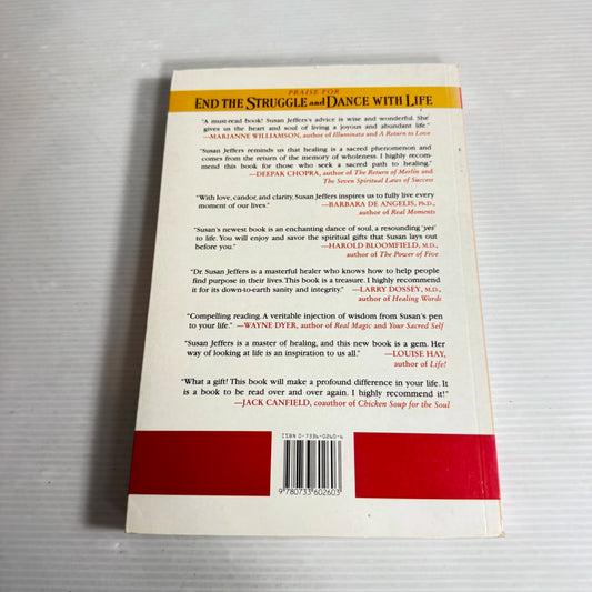 End The Struggle And Dance With Life - Susan Jeffers (Signed by Author)
