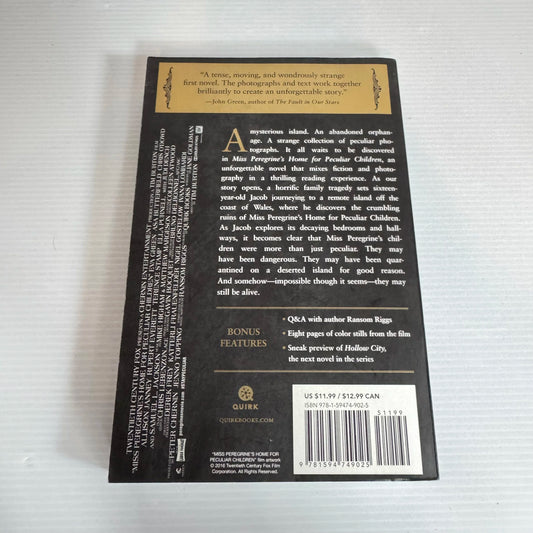 Miss Peregrine's Home For Peculiar Children - Ransom Riggs