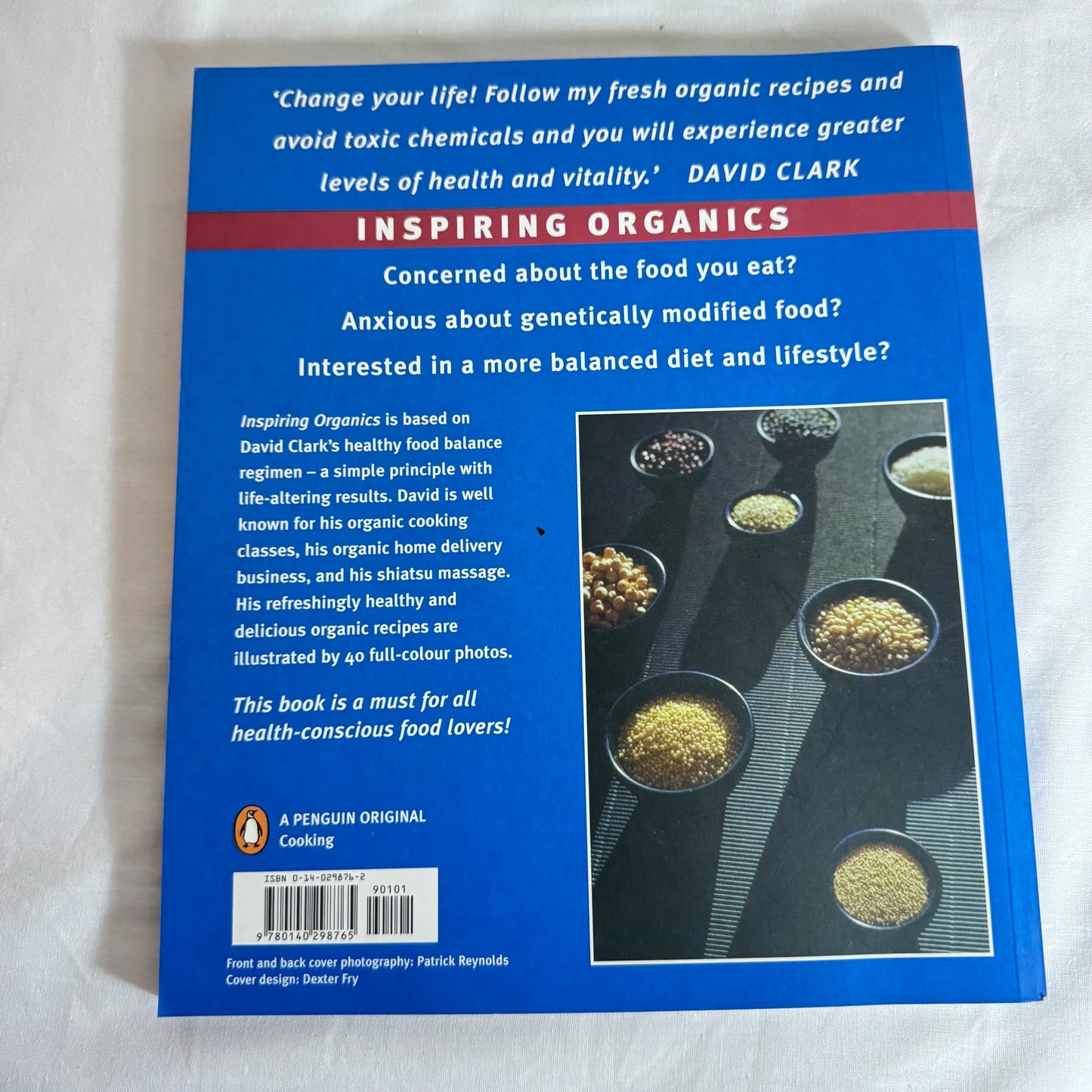 Inspiring Organics : Healthy Food Balance for Mind, Body & Soul - David Clark