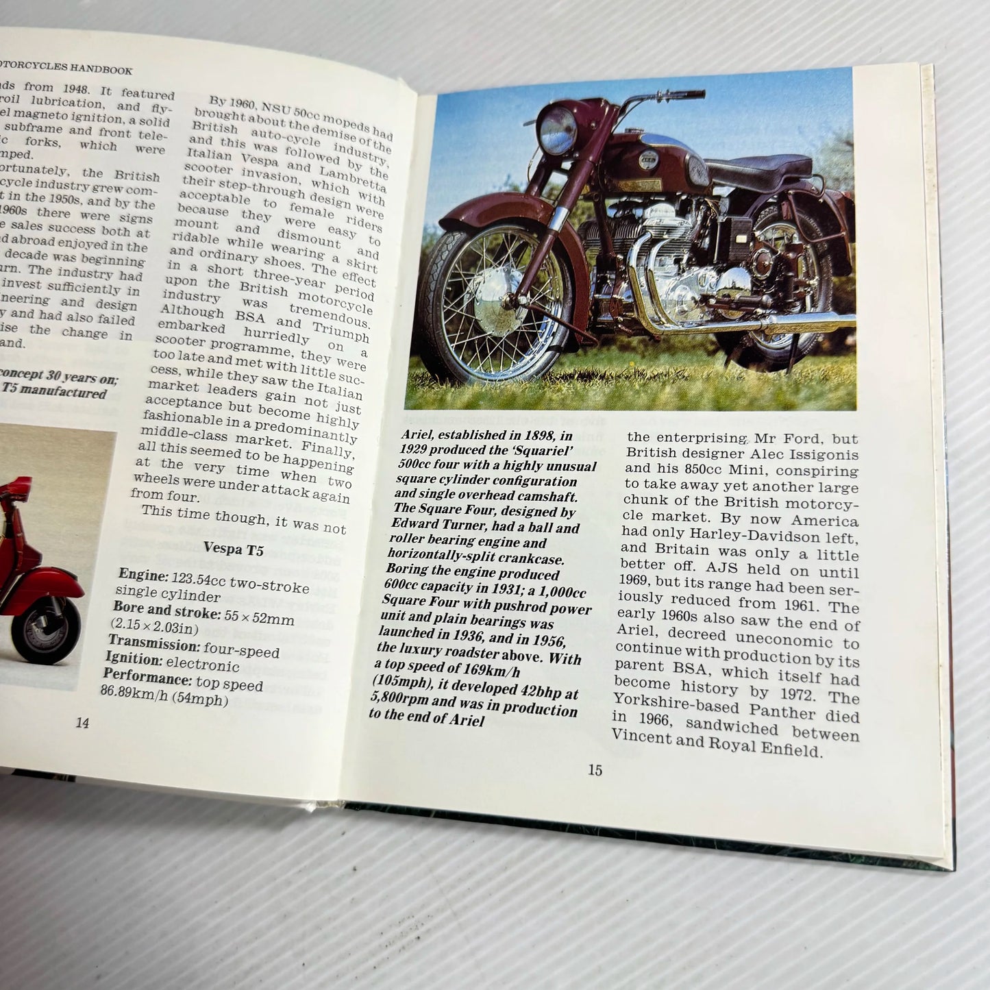 Motorcycles : Wordsworth Colour Handbooks