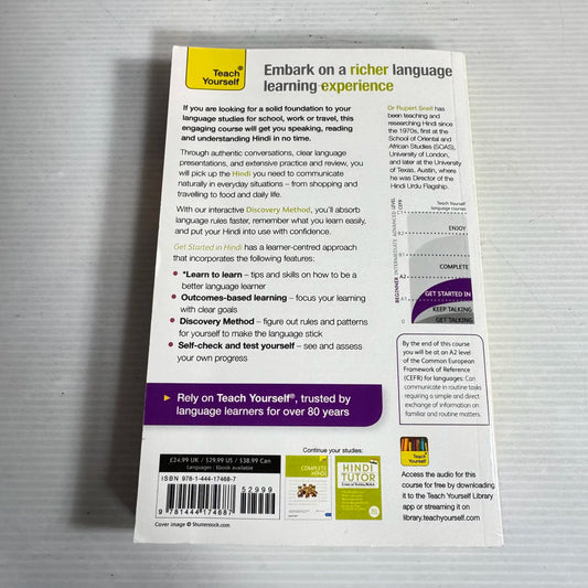 Get Started In Hindi : Absolute Beginner Course - Dr Rupert Snell