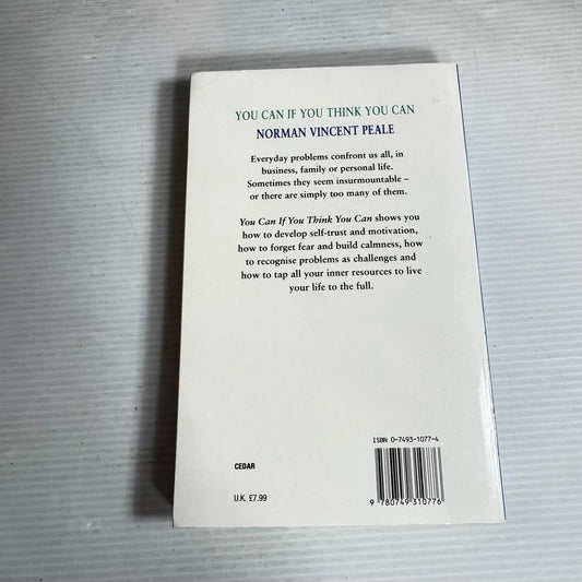 You Can If You Think You Can - Norman Vincent Peale