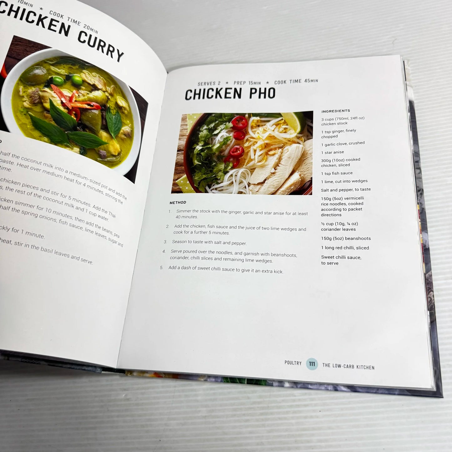 The Low Carb Kitchen : Clean, Simple & Satisfying : 150 Great Recipes