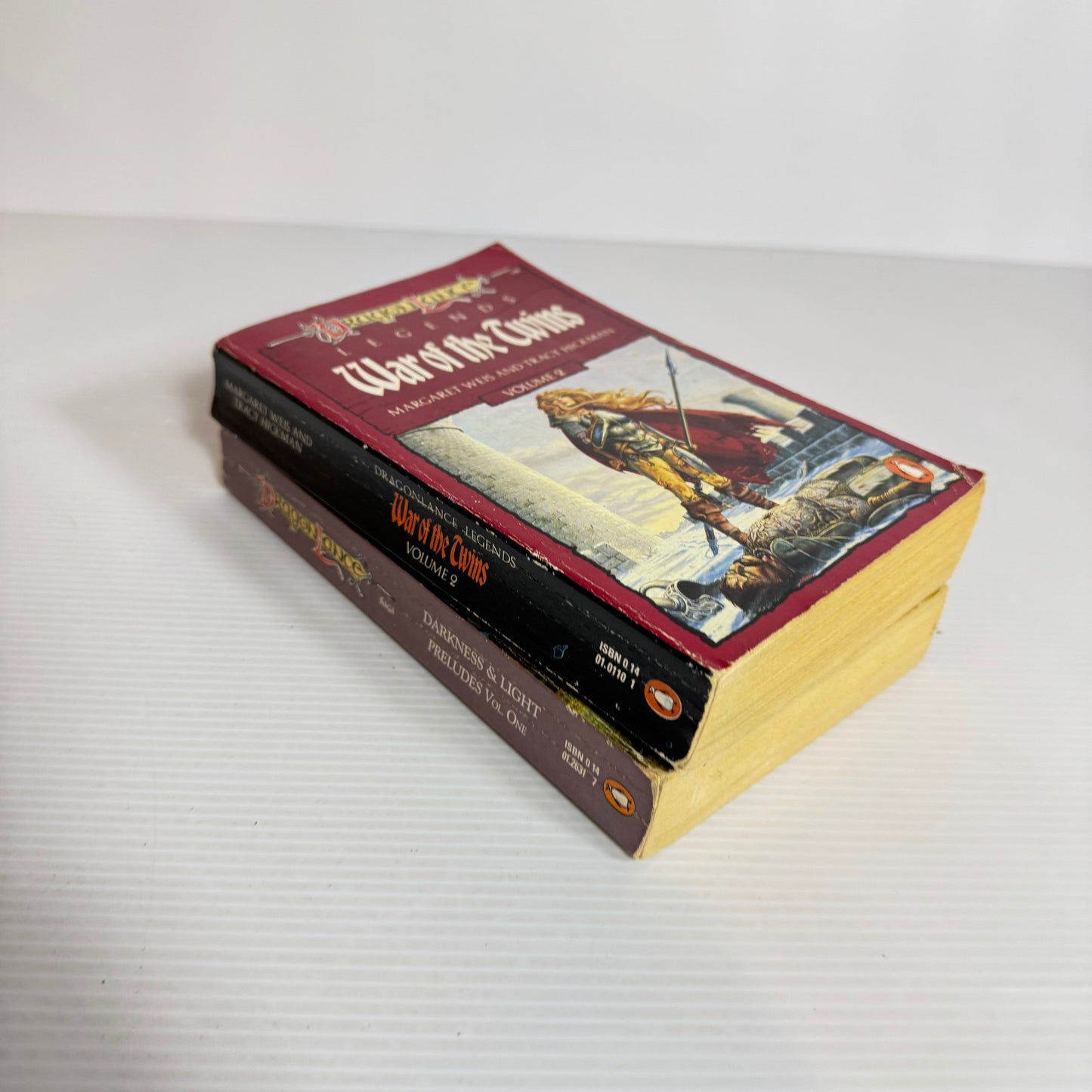Fantasy Book Bundle x 2 - Dragon Lance Saga (Vintage 1988/89)
