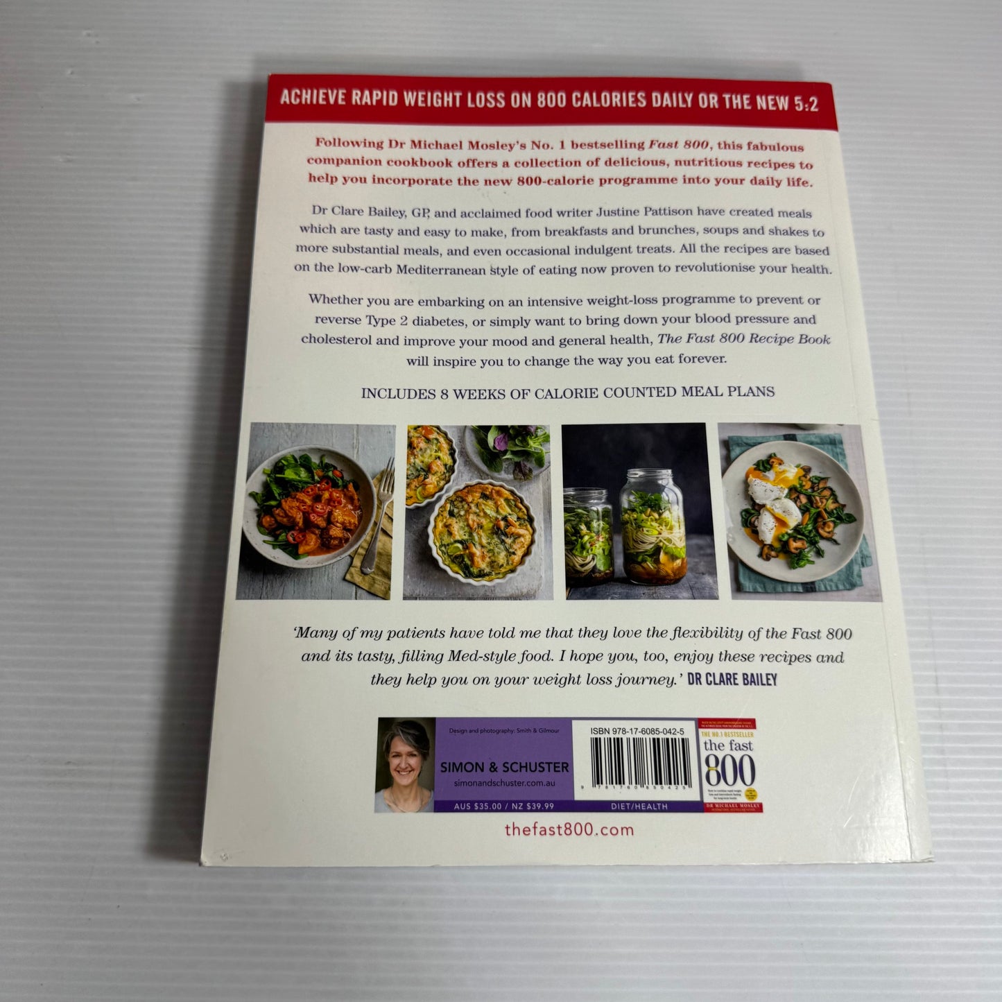 The Fast 800 : How to Combine Rapid Weight Loss & Intermittent Fasting for Long-Term Health - Dr Michael Mosley (Copy)