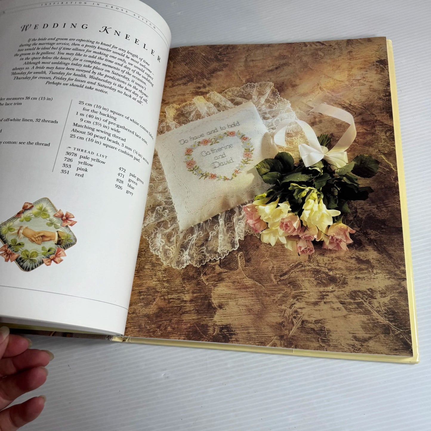 Inspiration In Cross Stitch : 40 Heirloom Gifts and Keepsakes - Dorothea Hall