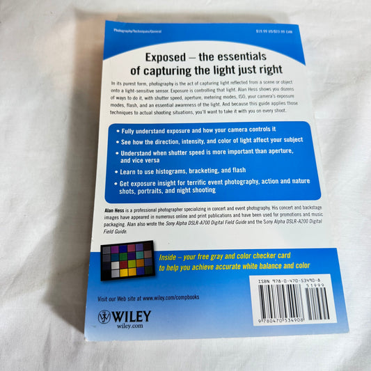 Exposure : Digital Field Guide - Alan Hess