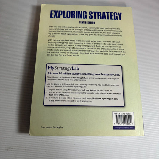 Exploring Strategy (10th Ed.) - Gerry Johnson, Richard Whittington, Kevan Scholes, Duncan Angwin, Patrick Regner