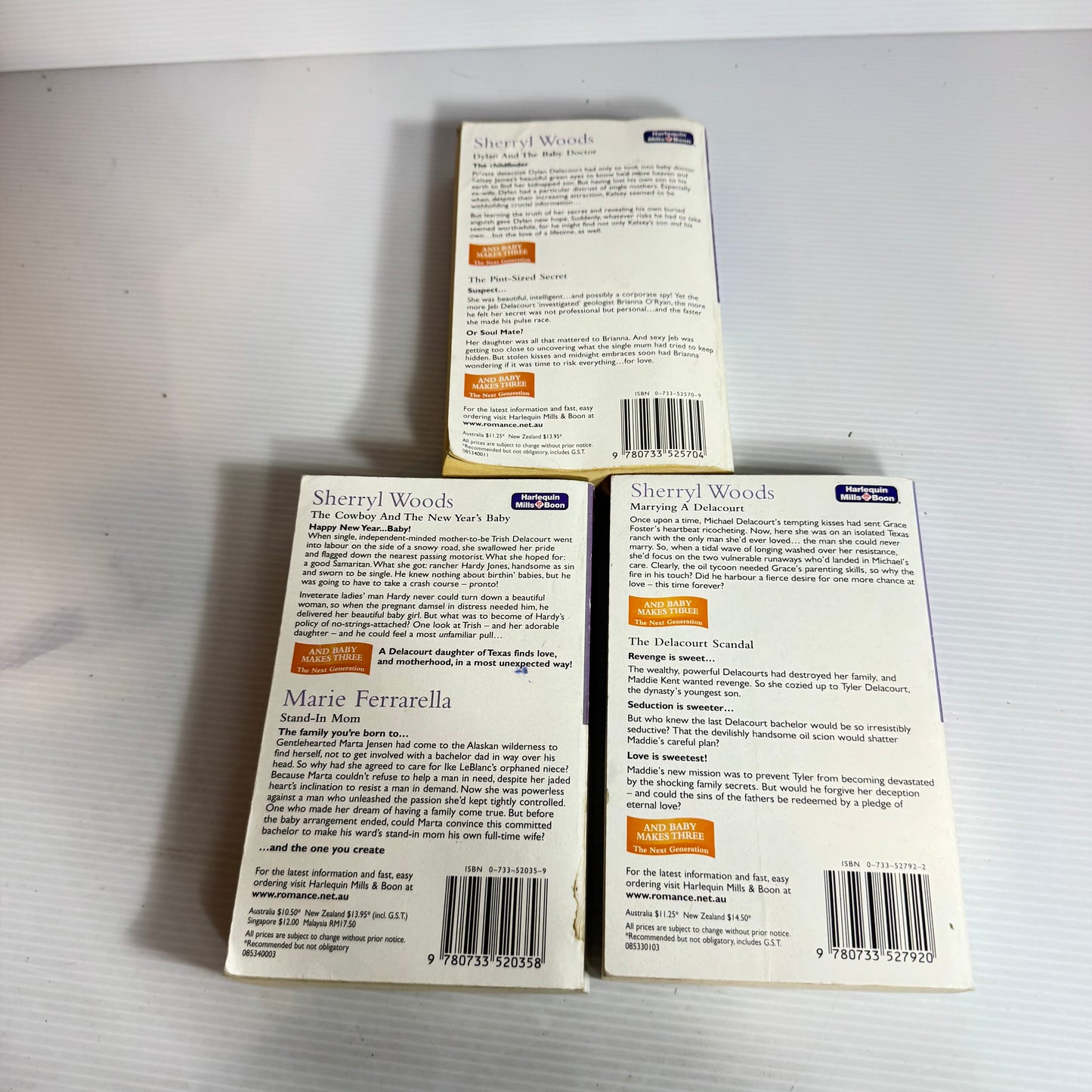 Mills & Boon Special Edition Book Bundle x 3 Books x 6 Stories (2386)