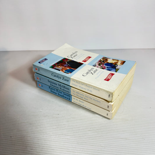 Mills & Boon Sweet Romance Book Bundle x 3 Books 6 x Stories (2387)