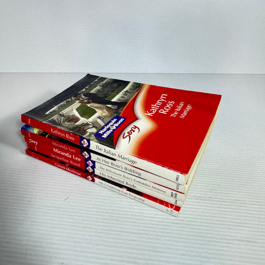 Mills & Boon Sexy Book Bundle x 5 Books (2372)