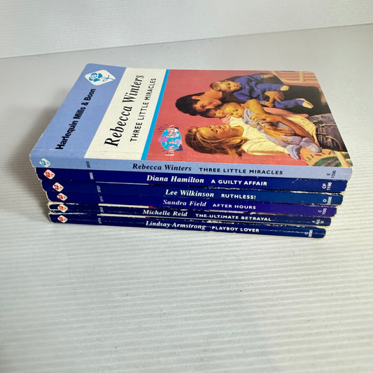 Harlequin Mills & Boon Book Bundle x 6 Books (2381)