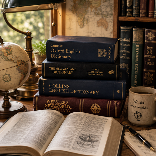 Dictionaries & Thesauruses: Why Every Bookshelf Needs One