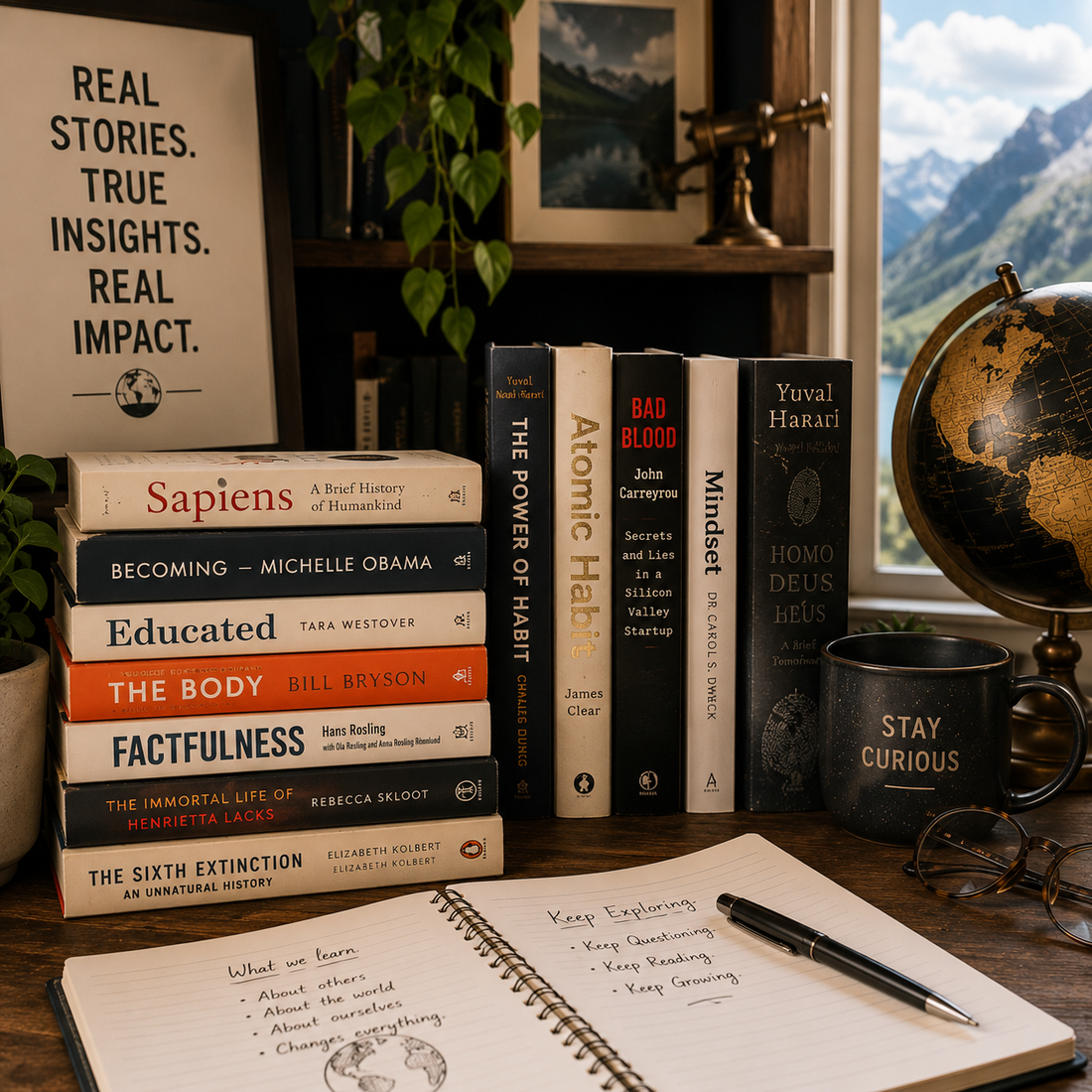 Why Non-Fiction Books Deserve Your Reading Time