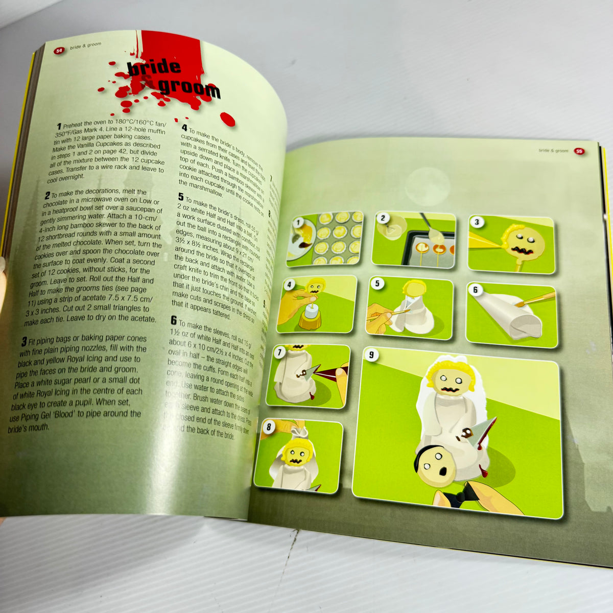 Cupcake Book Bundle x 3 : Fairy Cakes - Hamlyn, Zombie Cupcakes - Zilly Rosen, Cupcakes - Susanna Tee(3221)