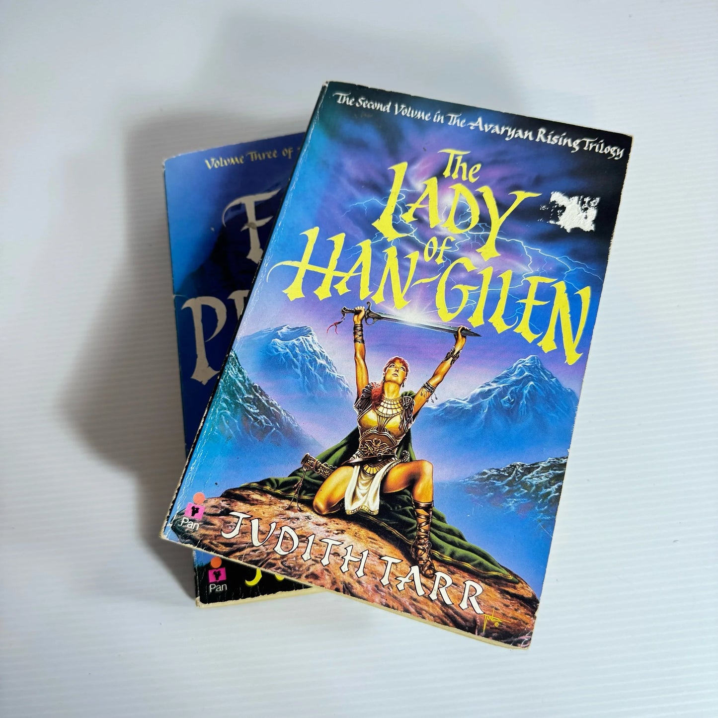 The Avaryan Rising Trilogy Book Bundle x 2 : The Lady of Han-Gilen and A Fall Of Princes - Judith Tarr (327)